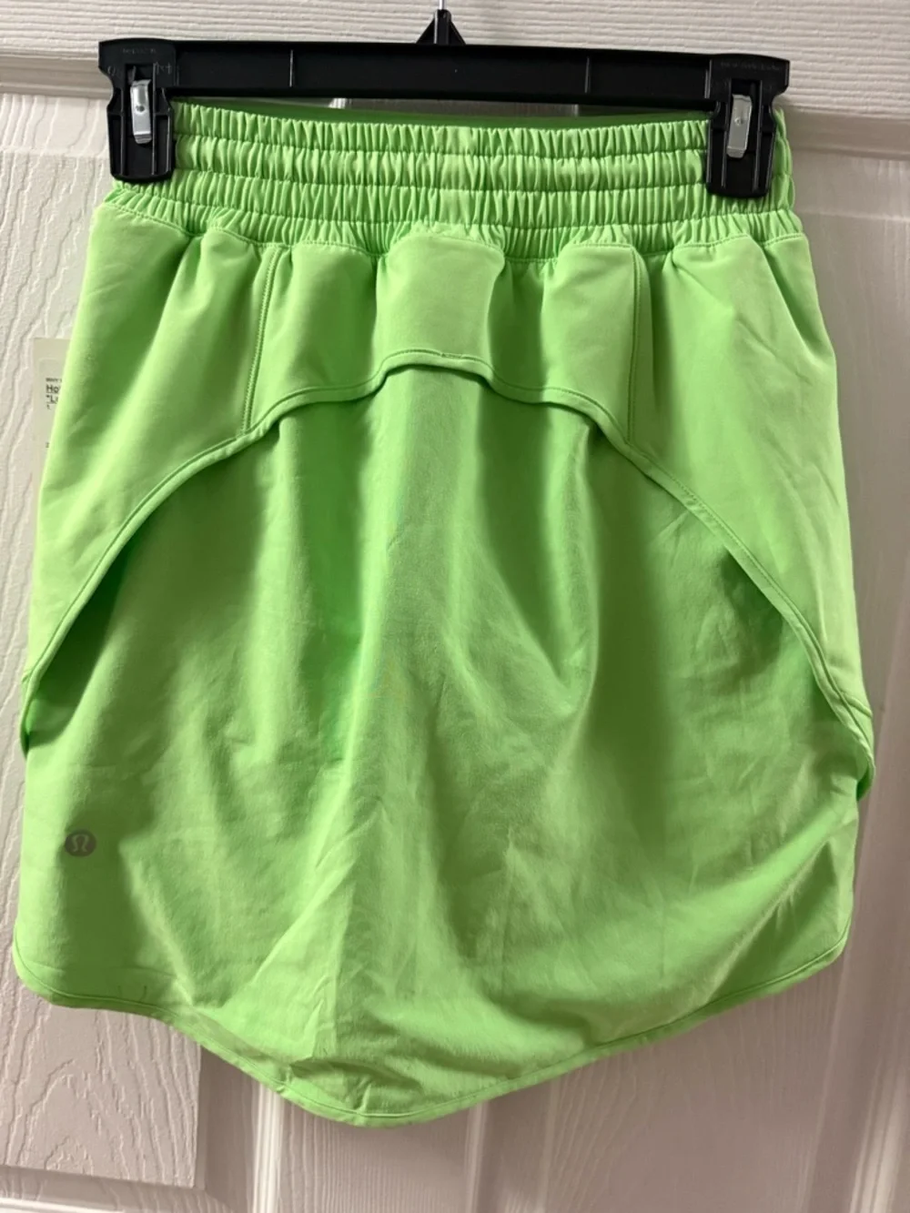 🆕 Lululemon Hotty Hot High-Rise Skirt Long, Scream Green Light, NWT Size 2
